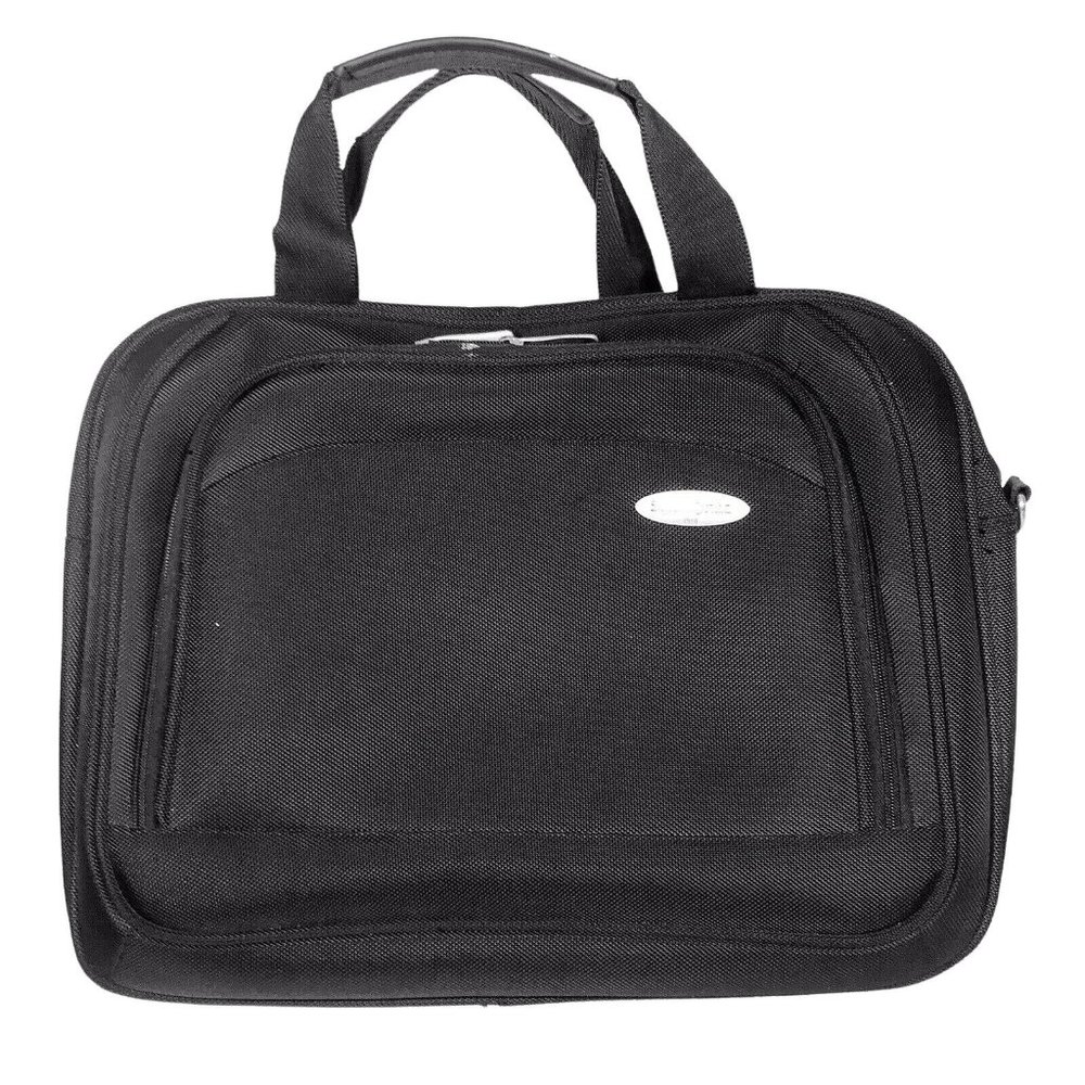 Samsonite Gusset  Laptop Bag Black  Carry on